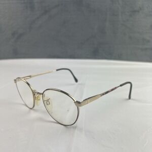 Luxottica 402 ITALY ROSEBURST 49-19-140 Gold Full Rim Eyeglasses Frame Only